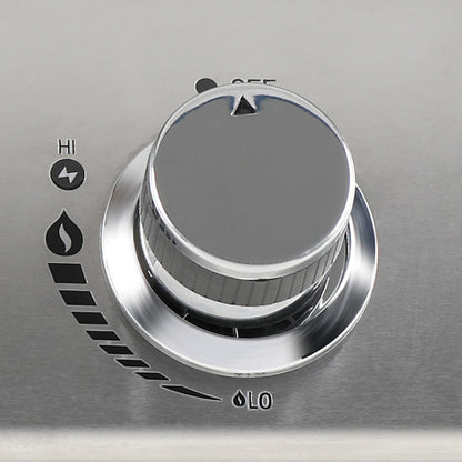Plancha gaz 3 brûleurs Livoo – gris et noir