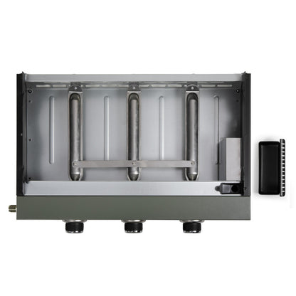 Plancha gaz 3 brûleurs Livoo – vert et noir