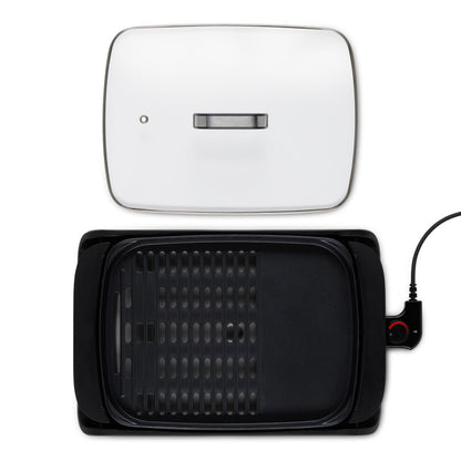 Plancha grill avec couvercle Livoo