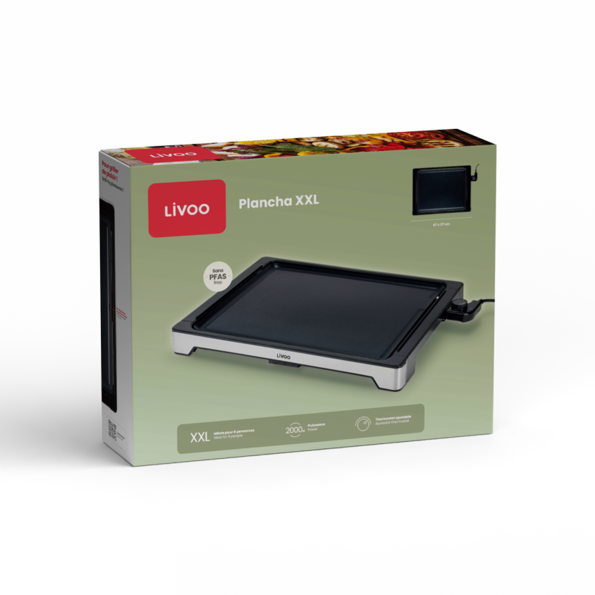 Plancha XXL Livoo