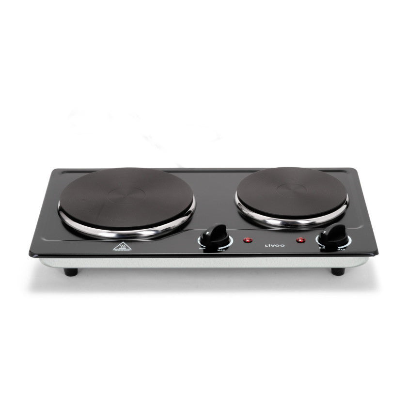 Plaque de cuisson électrique double Livoo