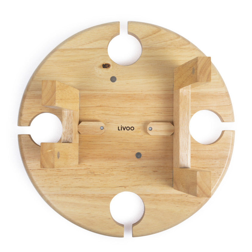 Plateau apéritif avec pieds Livoo