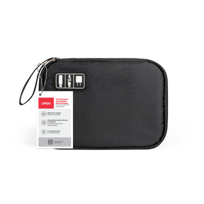 Pochette pour accessoires électroniques Livoo