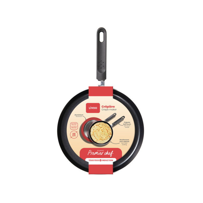 Premier Chef - Crêpière 26 cm Livoo