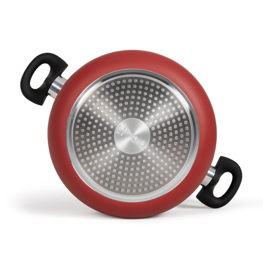 Premier Chef - Faitout 24 cm Livoo – rouge