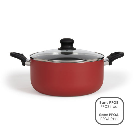 Premier Chef - Faitout 24 cm Livoo – rouge