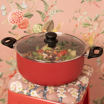 Premier Chef - Faitout 24 cm Livoo – rouge