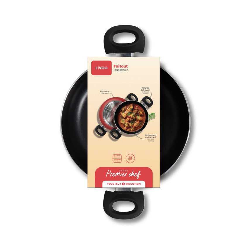 Premier Chef - Faitout 28 cm Livoo
