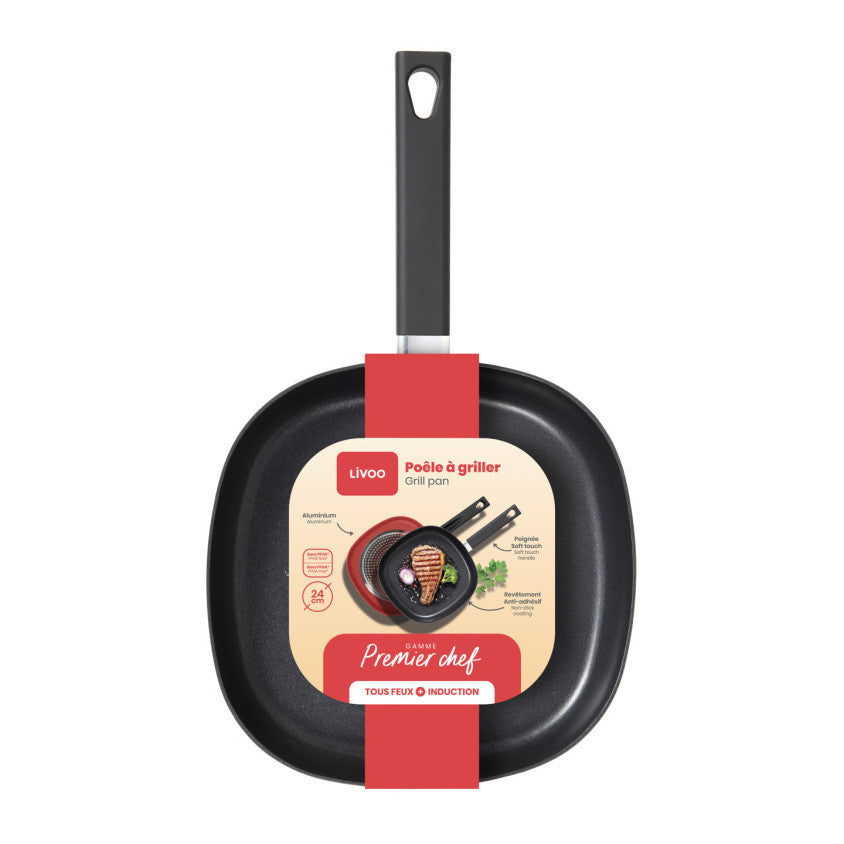 Premier Chef - Grillette 24 cm Livoo