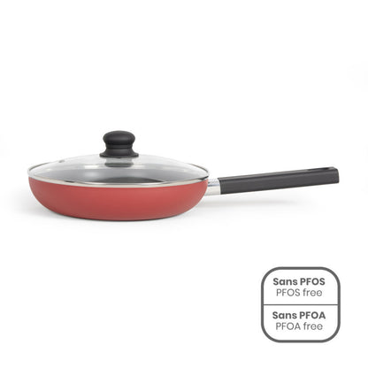 Premier Chef - Sauteuse 26 cm Livoo – rouge