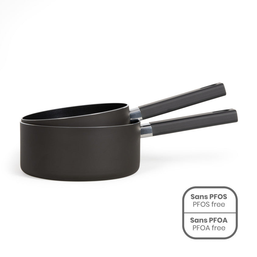 Premier Chef - Set de 2 casseroles Livoo – noir
