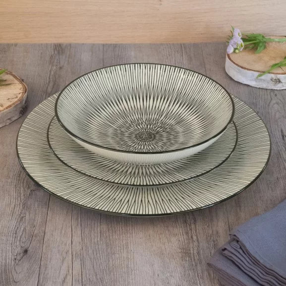 Hypnose - Assiette plate 27 cm - Médard de Noblat - photo 3
