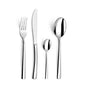 Ménagère 49 pièces Havane - Couverts inox 18/10 design classique avec service à salade - Coffret long Amefa