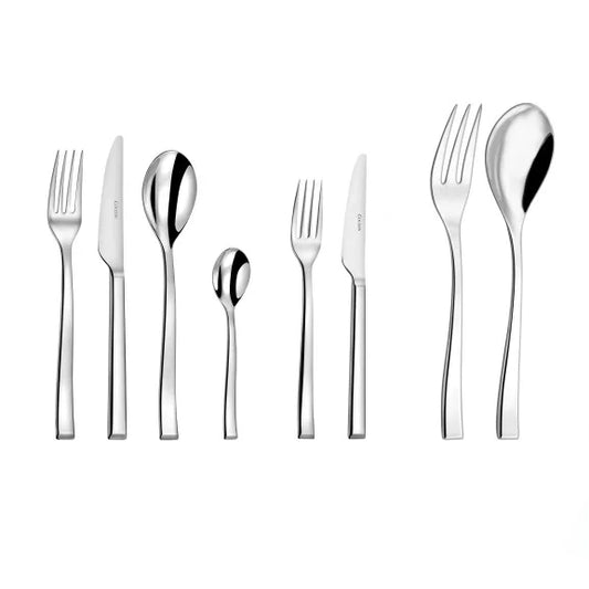 Couzon Side Ménagère 74 pièces en coffre bois – service complet inox 18/10