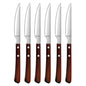 Coffret 6 couteaux steak Brasero - Esprit barbecue acier coutellerie - Amefa