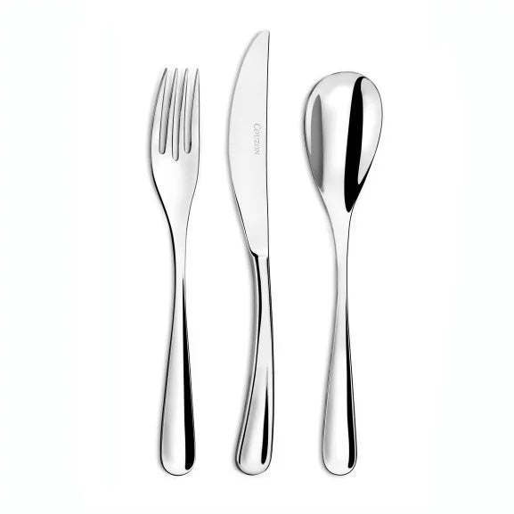 Couzon Eole Ménagère 74 pièces en coffre bois – service complet inox 18/10