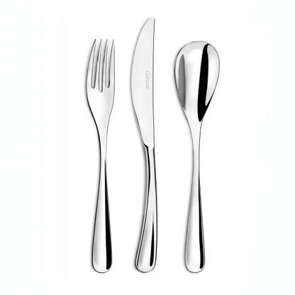 Couzon Eole Ménagère 74 pièces en coffre bois – service complet inox 18/10