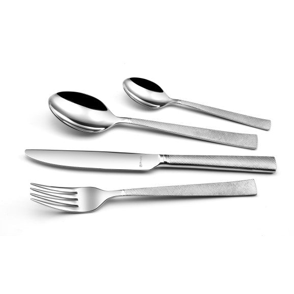 Ménagère 24 pièces Jewel - Couverts inox 18/10 décor diamant - Coffret cadeau Amefa