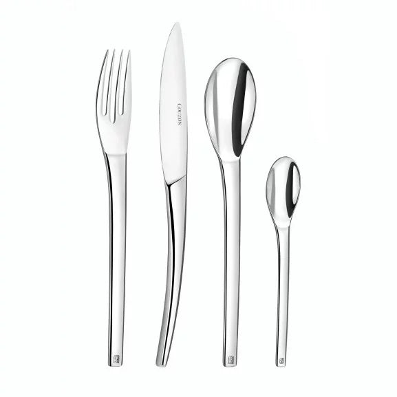 Couzon Neuvième Art Ménagère 24 pièces en coffret long – acier inoxydable 18/10