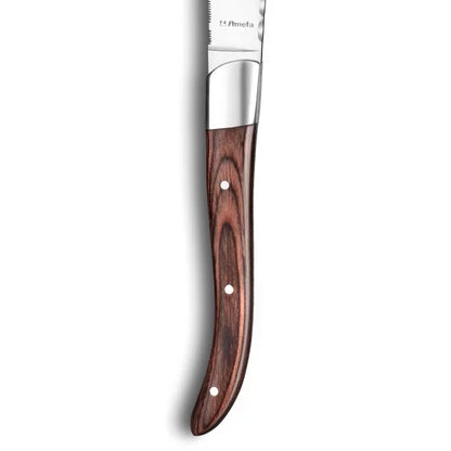 Coffret 4 couteaux steak Royal Steak - Acier coutellerie design classique - Amefa