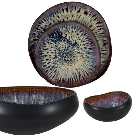 Gao - Assiette creuse 21 cm - Médard de Noblat - photo 3