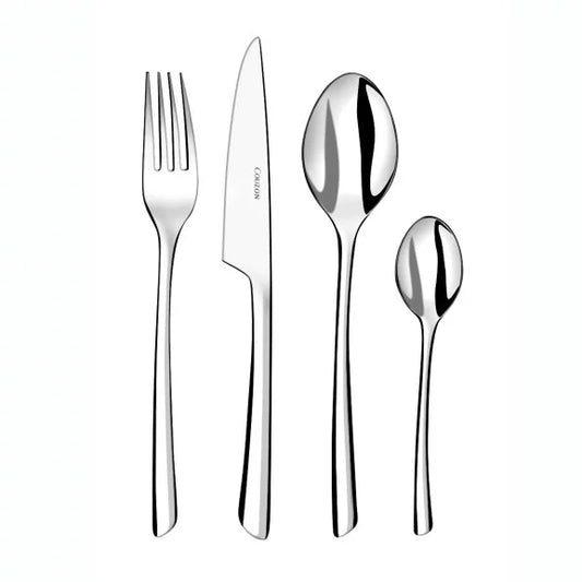 Couzon J'ai Goûté Ménagère 24 pièces en coffret long – acier inoxydable 18/10