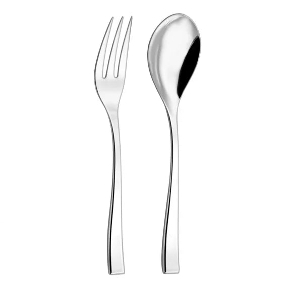 Couzon Steel Ménagère 50 pièces en coffre bois – acier inoxydable 18/10 forgé