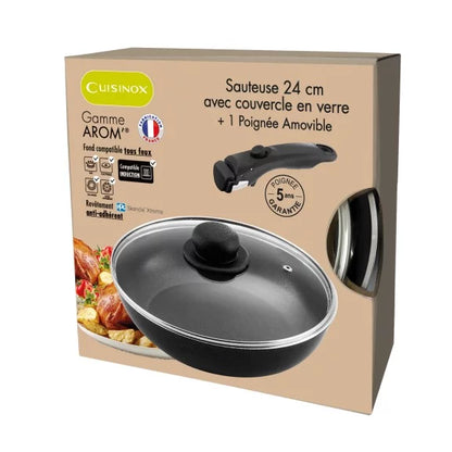 Arom - Sauteuse 24 cm - Cuisinox