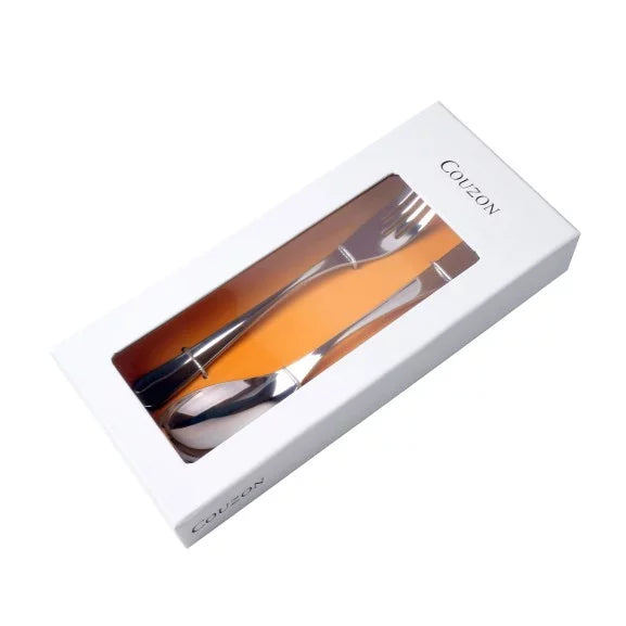 Couzon Eole Couverts de service 2 pièces en coffret – acier inoxydable 18/10