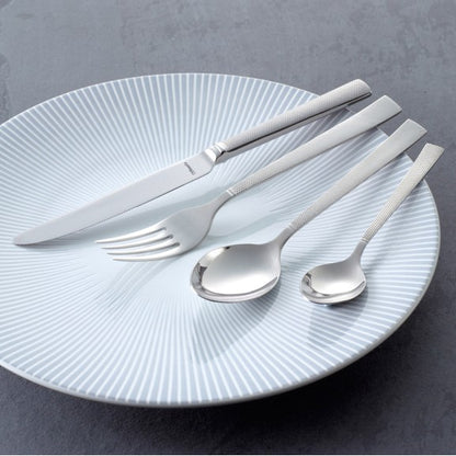 Ménagère 24 pièces Jewel - Couverts inox 18/10 décor diamant - Coffret cadeau Amefa