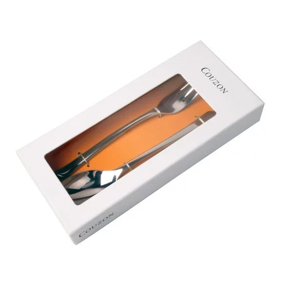Couzon J’ai Goûté Couverts de service 2 pièces en coffret – acier inoxydable 18/10