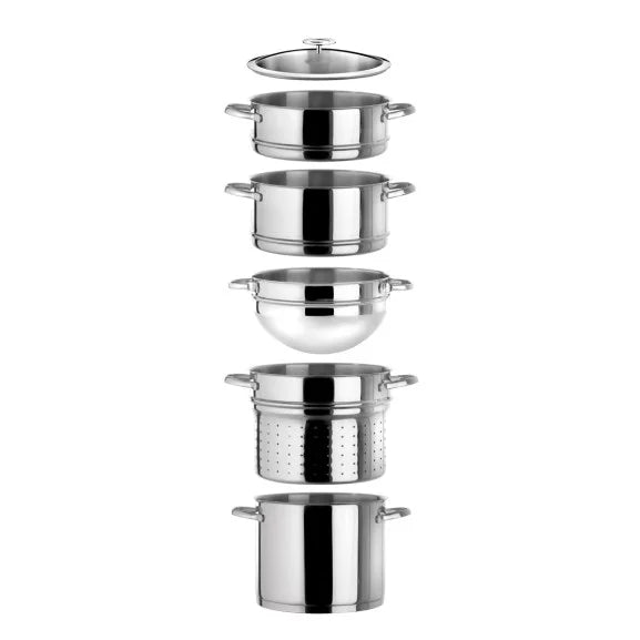 Elysée - Le Cuisinox set cuisson vapeur 6 pièces - Cuisinox