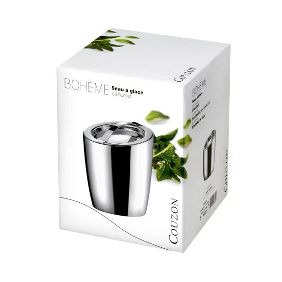 Couzon Bohème Seau à glace – acier inoxydable 18/10 double paroi 1 L