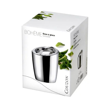 Couzon Bohème Seau à glace – acier inoxydable 18/10 double paroi 1 L