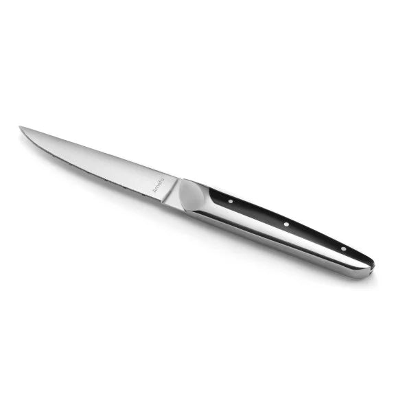 Coffret 4 couteaux steak Emperor - Acier coutellerie tranchant - Cadeau amateur viande - Amefa