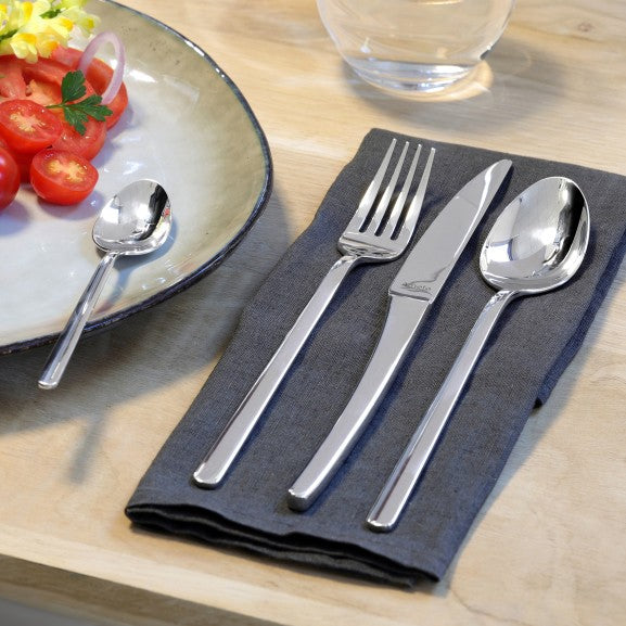 Ménagère 24 pièces Orphée - Couverts inox 18/10 design contemporain ergonomique - Amefa