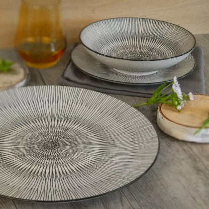 Hypnose - Assiette plate 27 cm - Médard de Noblat - photo 2