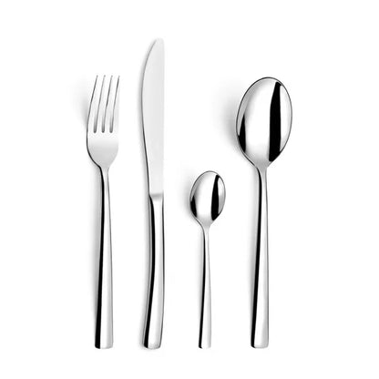 Ménagère 24 pièces Havane - Couverts inox 18/10 design classique avec caractère - Amefa