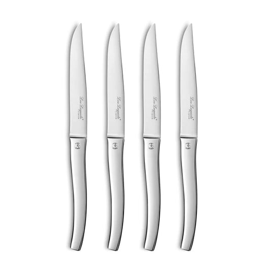 Coffret 4 couteaux steak Alphonse Miroir - Fabriqué à Thiers - Lou Laguiole