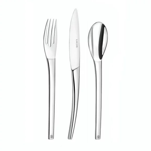 Couzon Neuvième Art Ménagère 86 pièces en coffre bois – service prestige inox 18/10