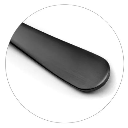 Ménagère 24 pièces Austin Noir - Couverts inox 18/10 finition PVD noir mat - Amefa