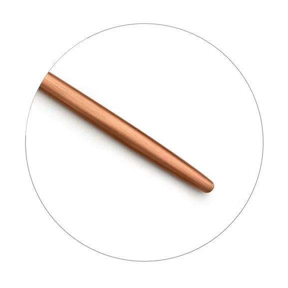 Ménagère 24 pièces Soprano Cuivre - Couverts inox 18/10 finition PVD cuivre rosé - Amefa