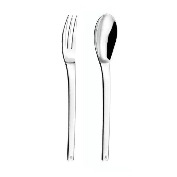 Couzon Neuvième Art Ménagère 86 pièces en coffre bois – service prestige inox 18/10
