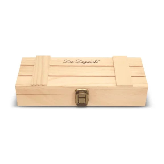 Coffret 4 couteaux steak Alphonse Miroir - Fabriqué à Thiers - Lou Laguiole