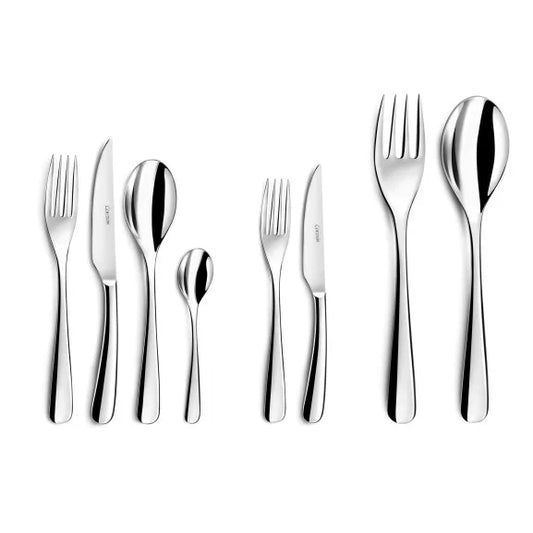 Couzon Haikou Ménagère 74 pièces en coffre bois – service complet inox 18/10