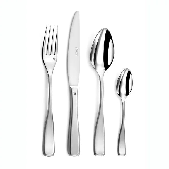 Couzon Millenium Ménagère 24 pièces en coffret long – inox satiné 18/10
