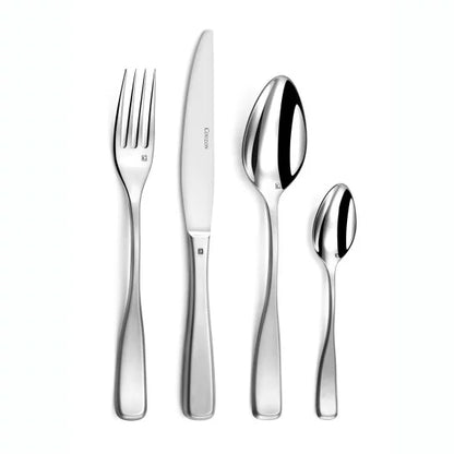 Couzon Millenium Ménagère 24 pièces en coffret long – inox satiné 18/10