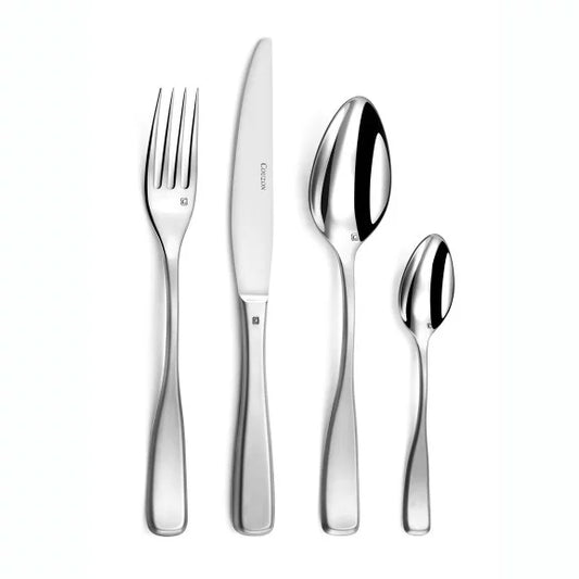 Couzon Millenium Ménagère 24 pièces en coffret long – inox satiné 18/10