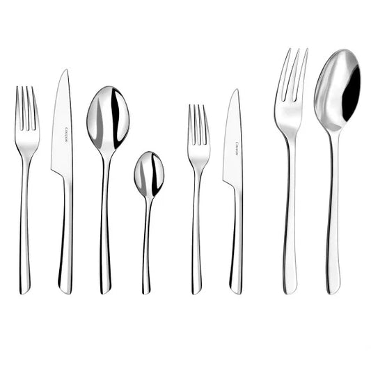 Couzon J'ai Goûté Ménagère 74 pièces en coffre bois – service complet inox 18/10