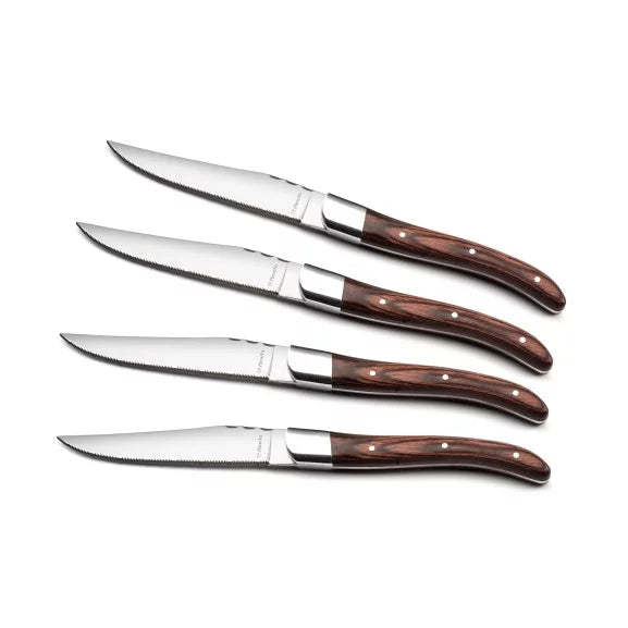 Coffret 4 couteaux steak Royal Steak - Acier coutellerie design classique - Amefa